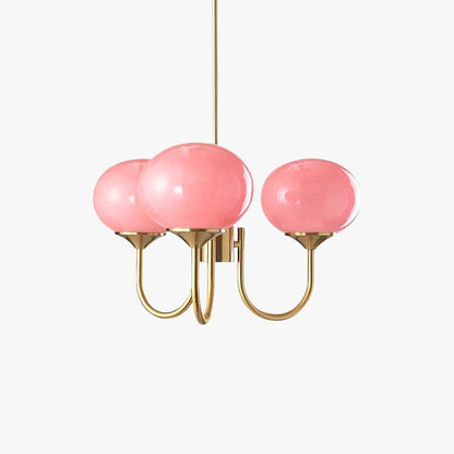 Contemporary Glass Globe Hanging Light Fixture