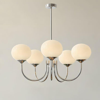 Contemporary Glass Globe Hanging Light Fixture