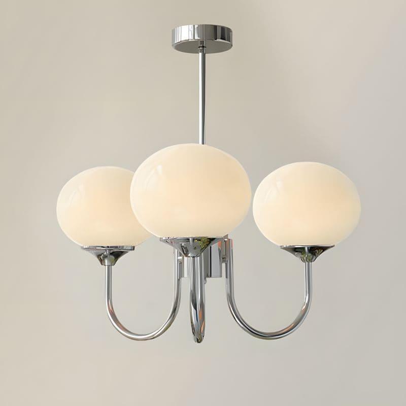 Contemporary Glass Globe Hanging Light Fixture
