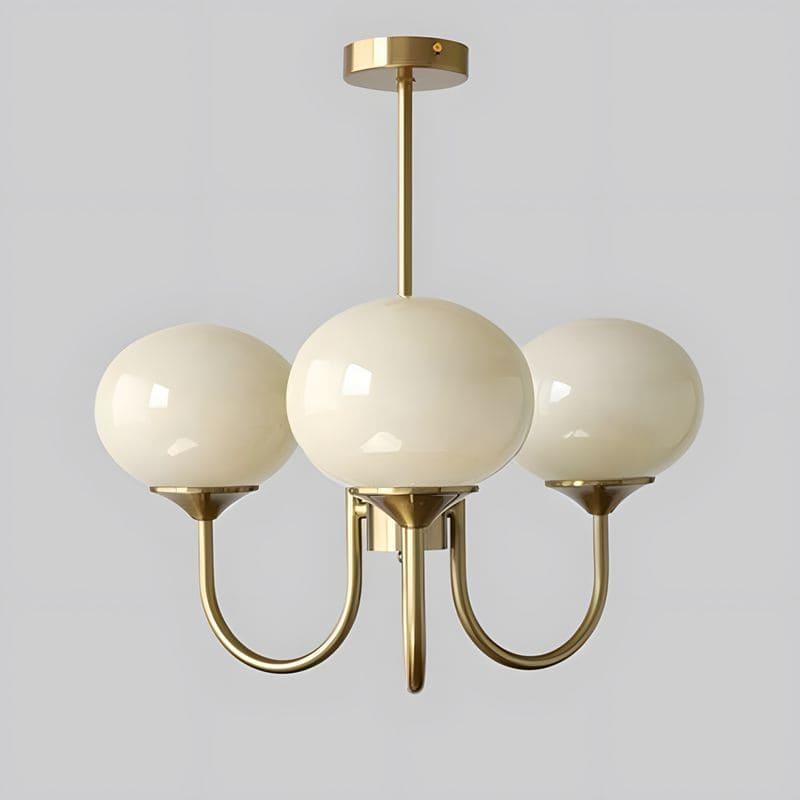 Contemporary Glass Globe Hanging Light Fixture