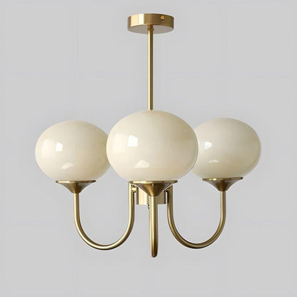 Contemporary Glass Globe Hanging Light Fixture