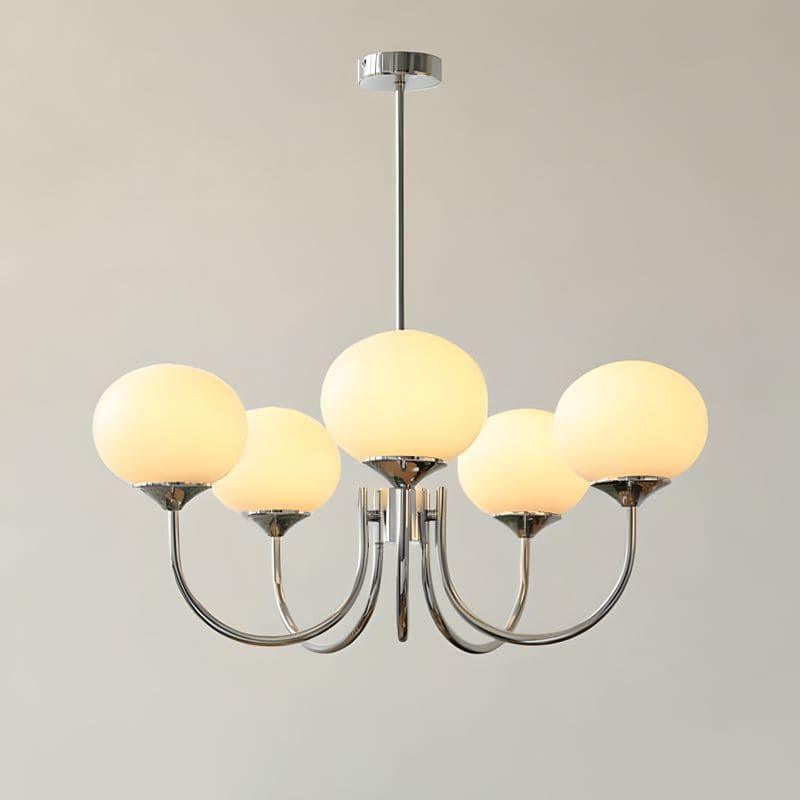 Contemporary Glass Globe Hanging Light Fixture