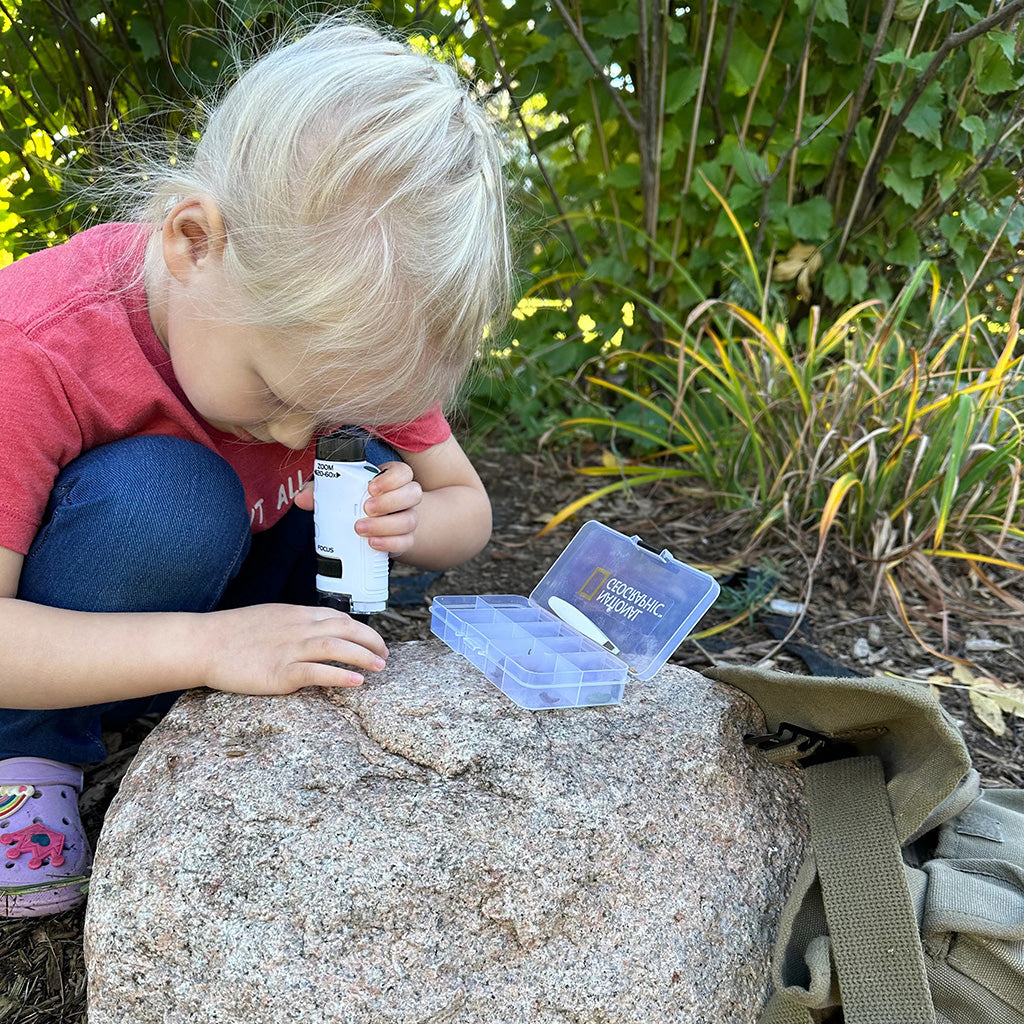 LED Handheld Microscope for Kids - WonderScope