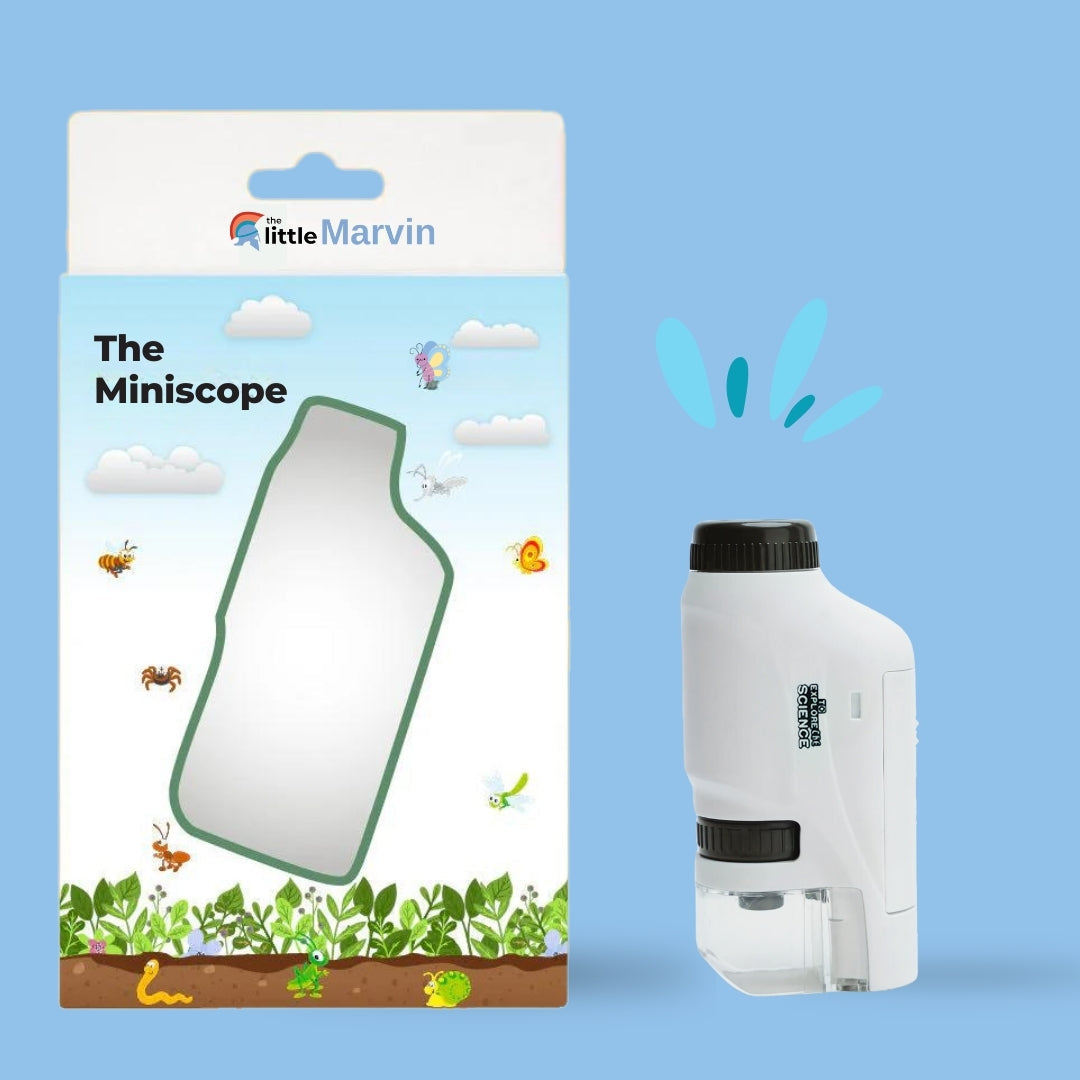 LED Handheld Microscope for Kids - WonderScope