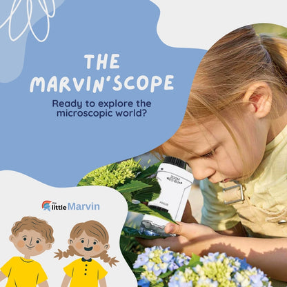 LED Handheld Microscope for Kids - WonderScope