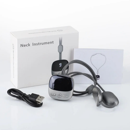 Neck Massager with Electric Heating for Relaxation