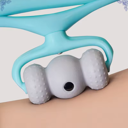 Electric Neck and Back Massager with 6 Rollers for Relaxation