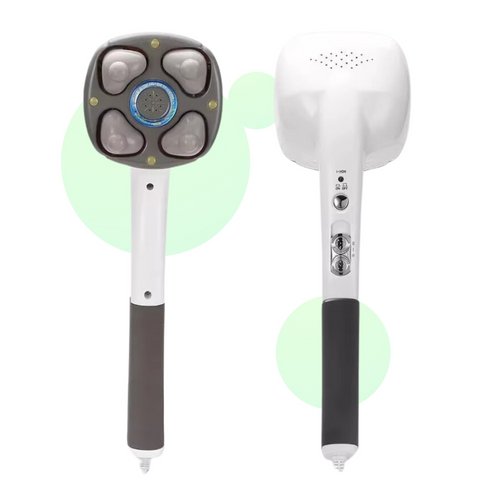 Compact Electric Massager for Stress Relief and Vibration Therapy