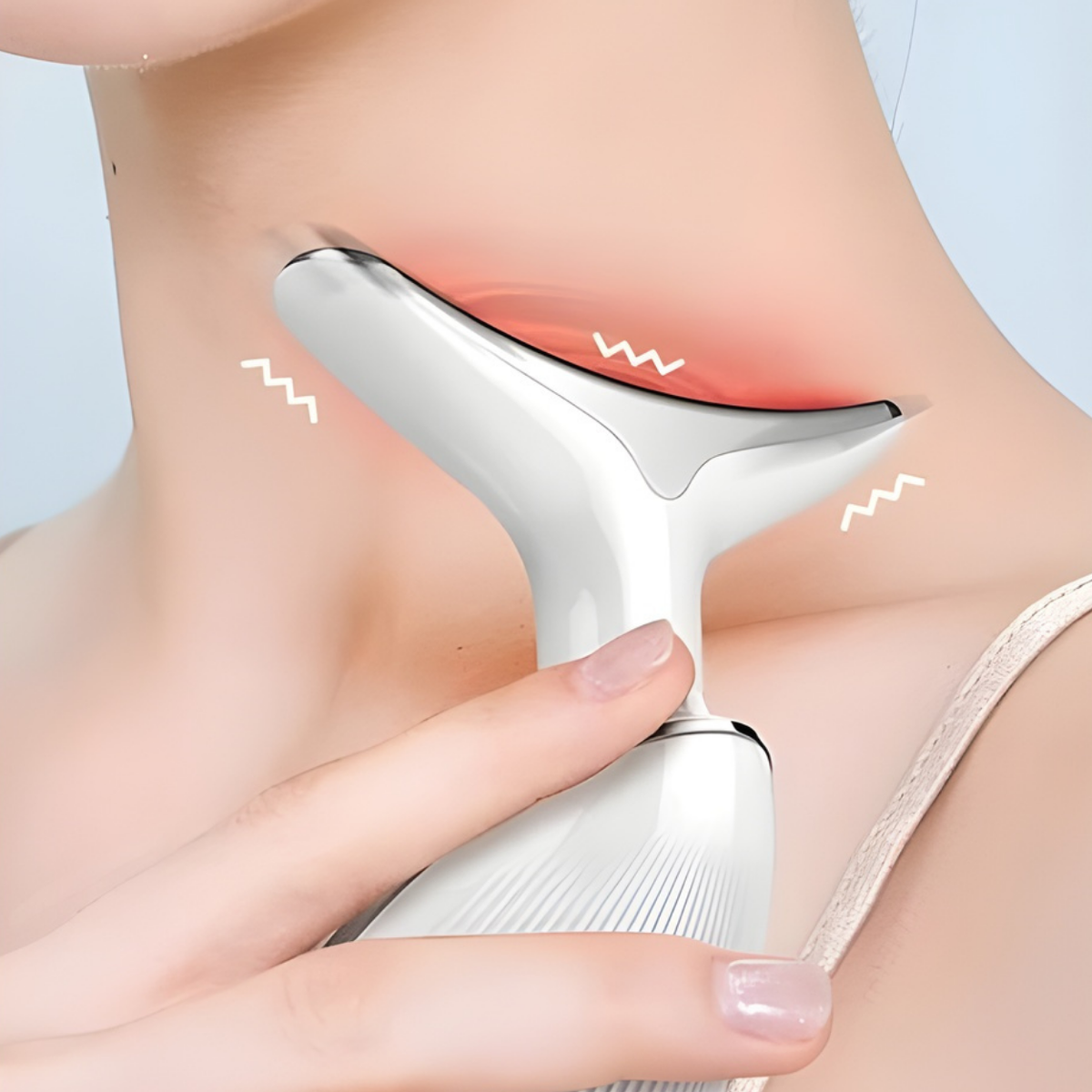 Electrical Muscle Stimulation Massager for Face and Neck - Anti-Aging
