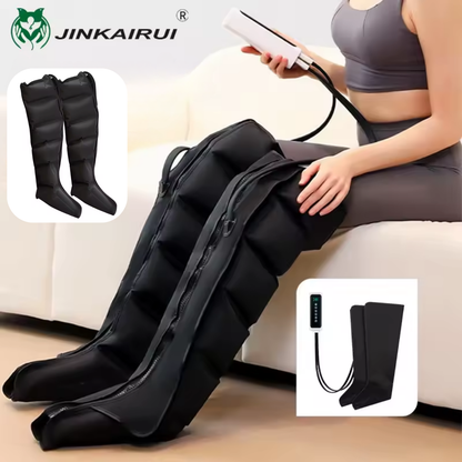Leg Massager with Inflatable Support for Tired Legs Relief