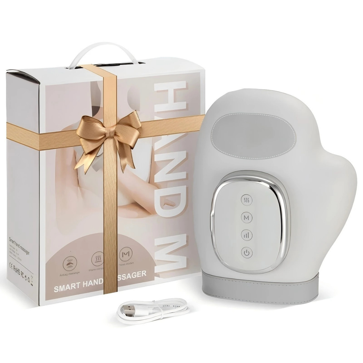Electric Hand Massager with Heat for Joint Pain Relief