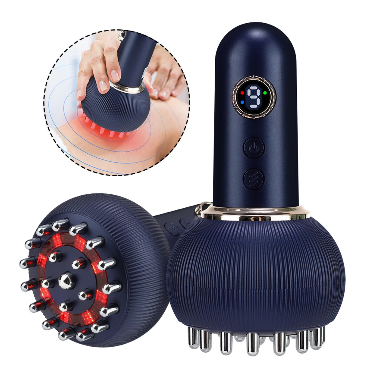 Multi-Function Electric Body Massager with 5 Settings