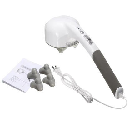 Compact Electric Massager for Stress Relief and Vibration Therapy