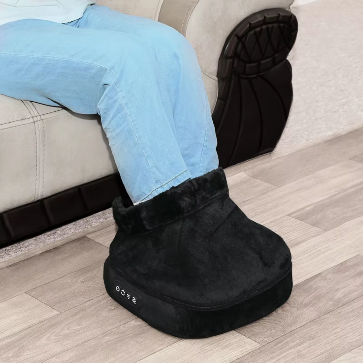 Electric Foot Massager with Shiatsu Heat Function