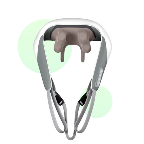 Heat and Vibration Back Massage Device