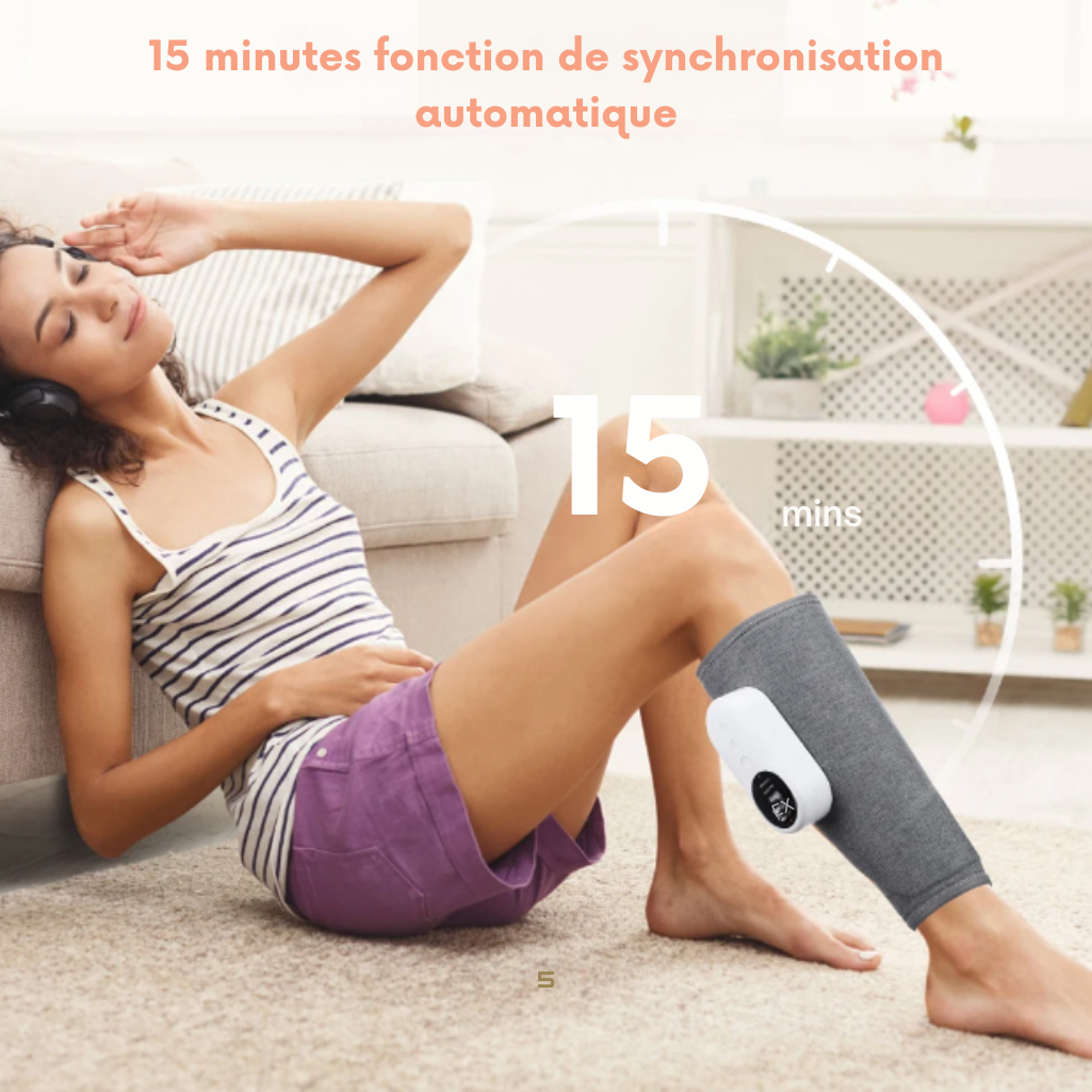 Calf Massager with Heat for Relief from Pain and Fatigue