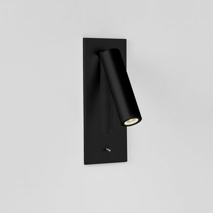 Contemporary Wall-Mounted Bedside Lamp with Adjustable LED Light