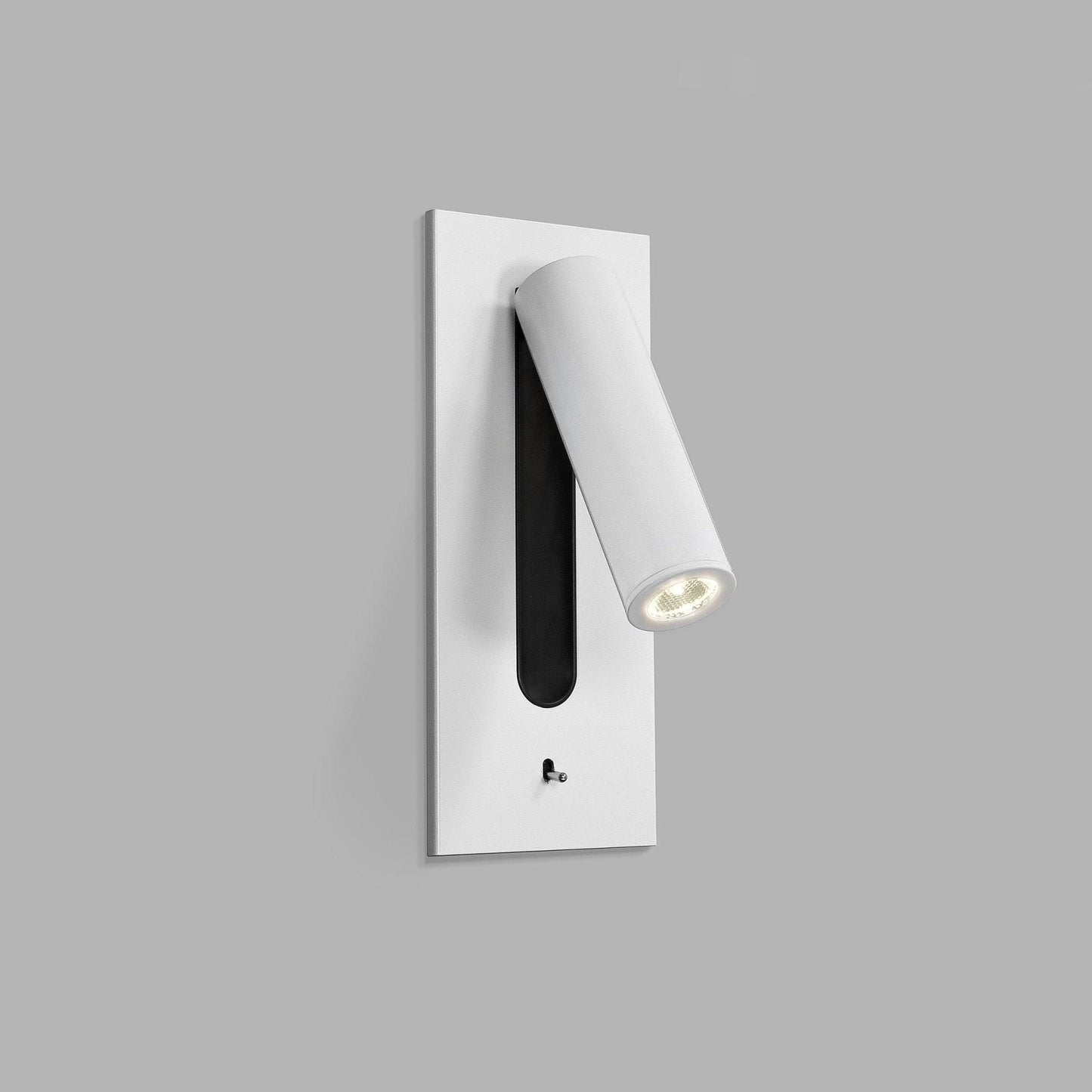 Contemporary Wall-Mounted Bedside Lamp with Adjustable LED Light