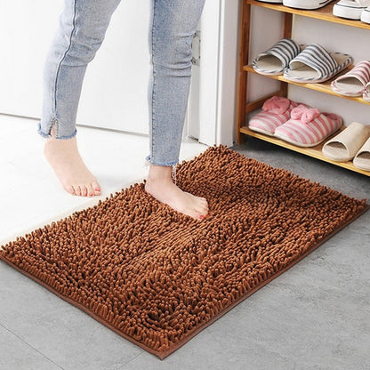 Ultra-Plush Chenille Bath Rug for Cozy Comfort