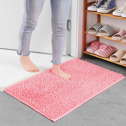 Ultra-Plush Chenille Bath Rug for Cozy Comfort