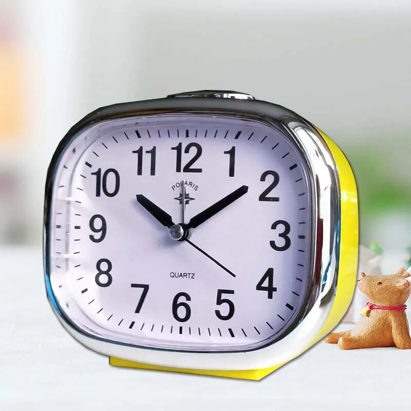 Bedside Alarm Clock with Night Light and Snooze Feature – Silent Night Design
