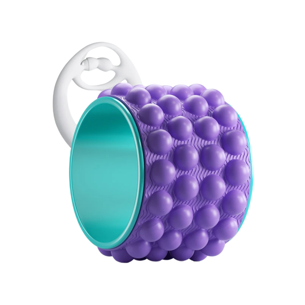 Foam Roller for Wheels - Deep Tissue Massager for Neck and Back