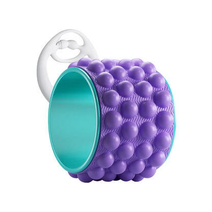 Foam Roller for Wheels - Deep Tissue Massager for Neck and Back