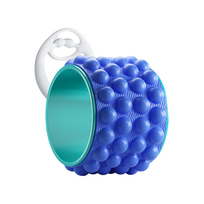 Foam Roller for Wheels - Deep Tissue Massager for Neck and Back