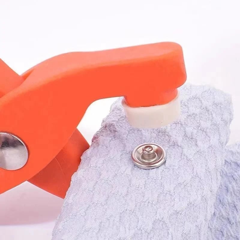 Snap Button Repair Kit with Pliers | Durable Stainless Steel Fasteners