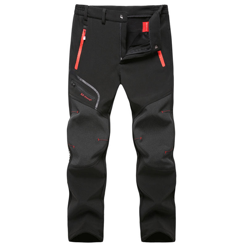 Outdoor Fleece Pants with Softshell Fabric