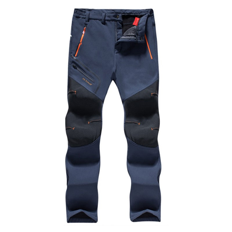 Outdoor Fleece Pants with Softshell Fabric