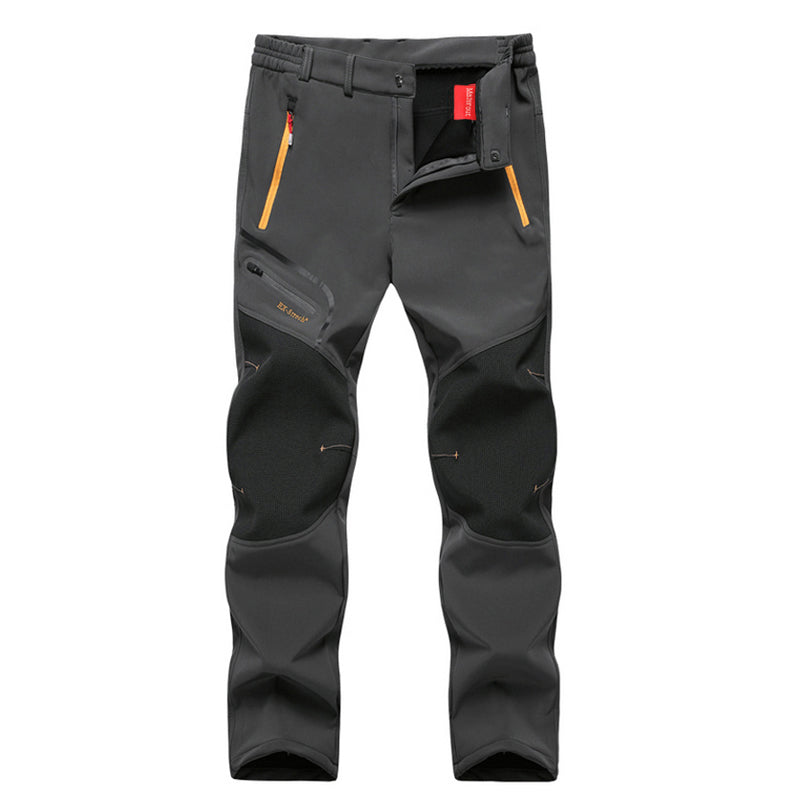 Outdoor Fleece Pants with Softshell Fabric