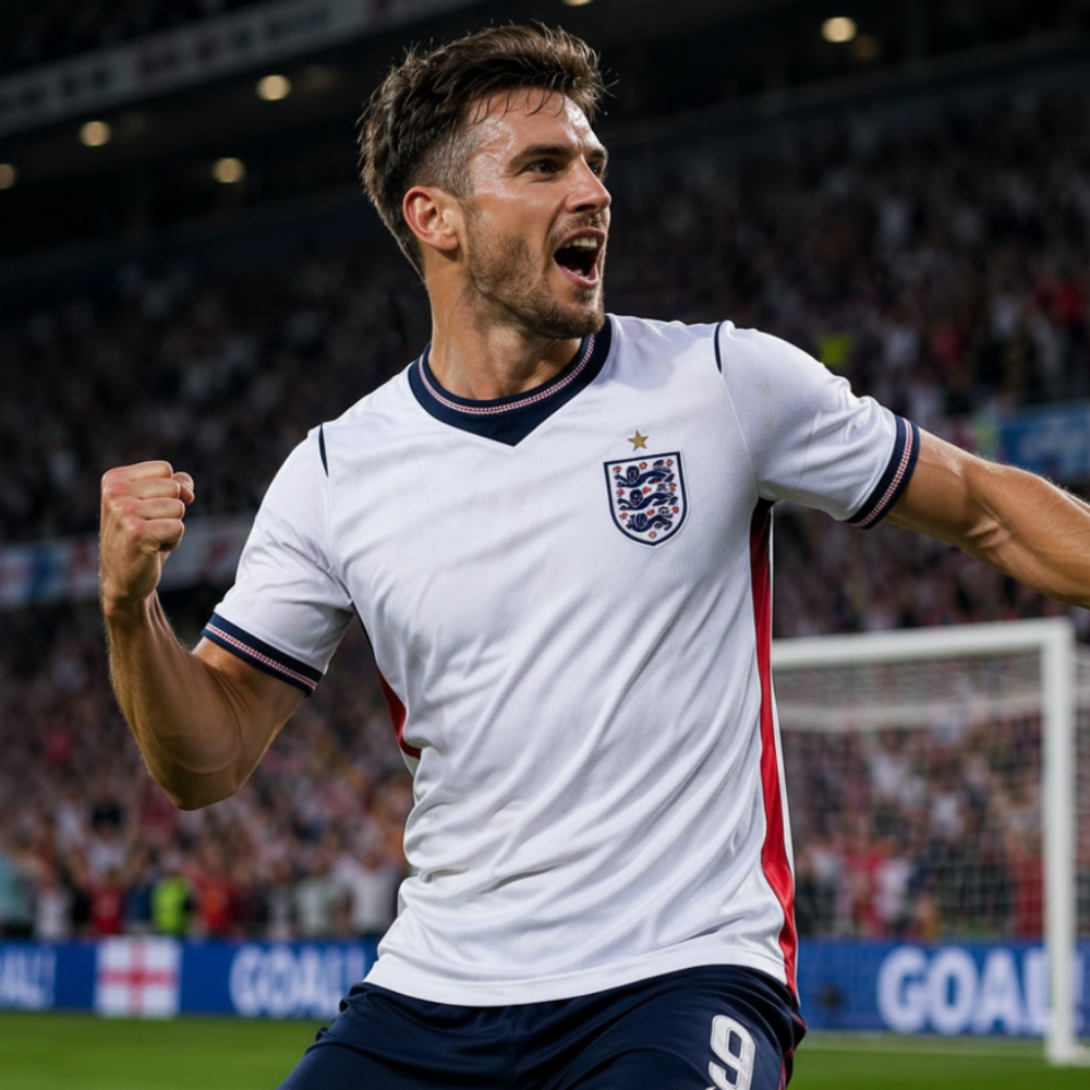 Men's Soccer Jersey for UK World Cup 2026 – Lightweight and Breathable