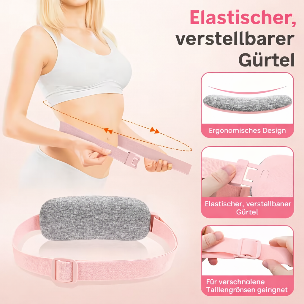 ComfortWave Heating Belt | 5 Heat Settings | Soothing Massage | Rechargeable
