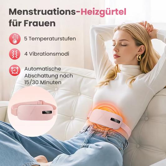 ComfortWave Heating Belt | 5 Heat Settings | Soothing Massage | Rechargeable