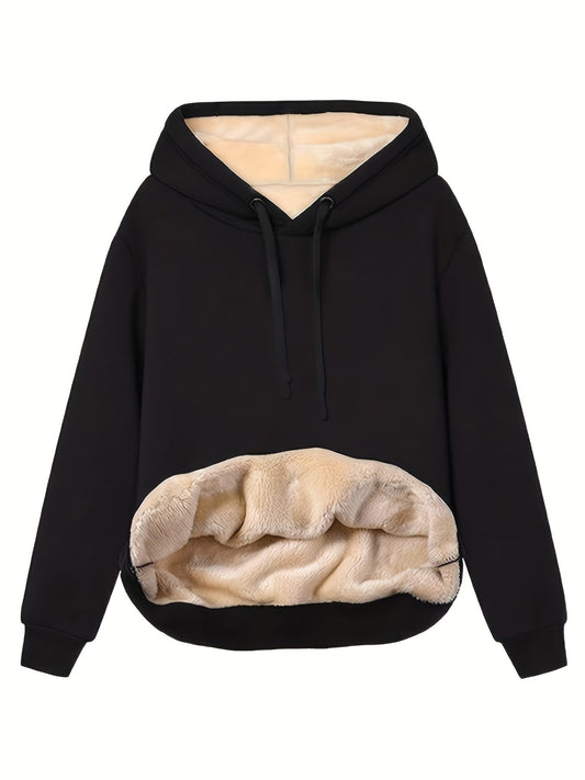 Fleece Hoodie with Hood