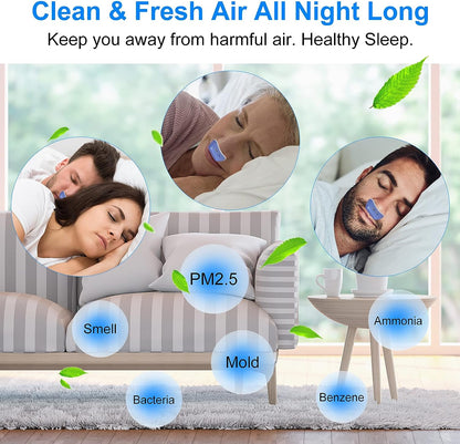 Portable Mini CPAP Device for Sleep Apnea & Snoring Relief - CPAP Alternative