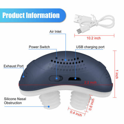 Portable Mini CPAP Device for Sleep Apnea & Snoring Relief - CPAP Alternative