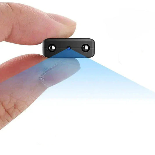 Compact Surveillance Camera with Night Vision - Micro HD WiFi Camera with Audio