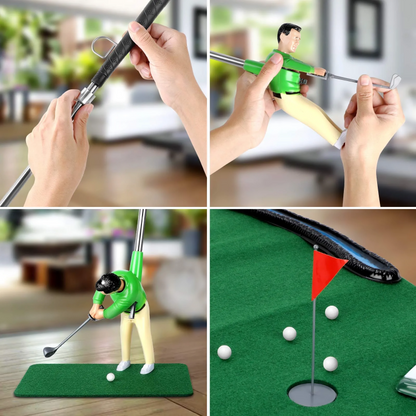 Home Mini Golf Experience Set for Family Fun