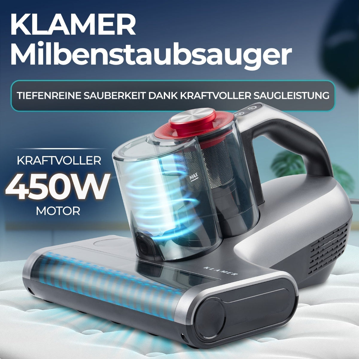 UltraClean 450 Vacuum | Handheld Device with 18,000 Pa Suction Power