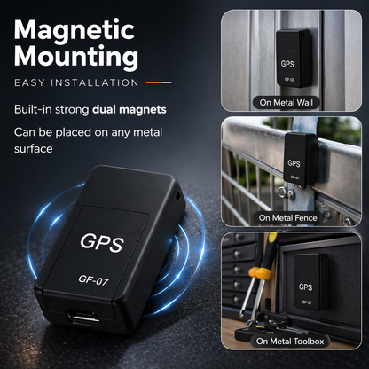Compact Vehicle GPS Tracker | Real-Time Location Monitoring