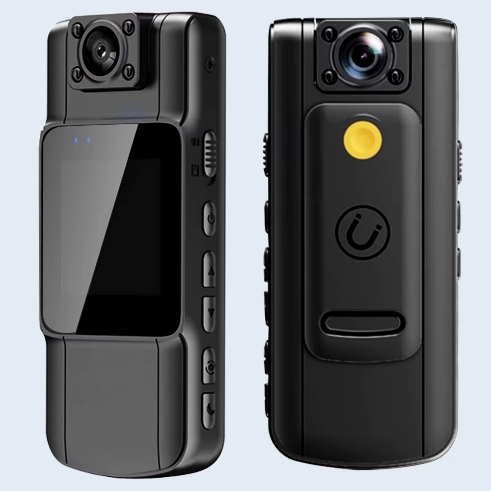 Compact 4K Action Camera with Rotating Lens
