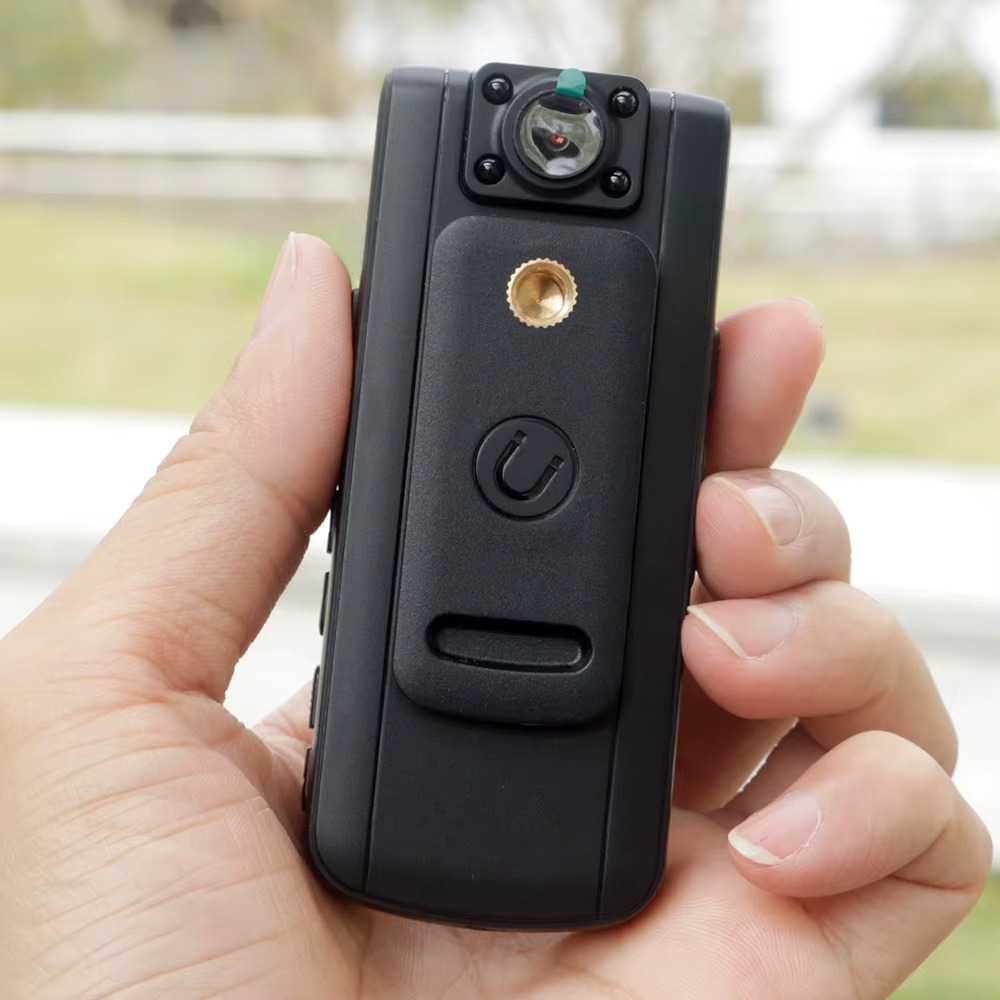Compact 4K Action Camera with Rotating Lens