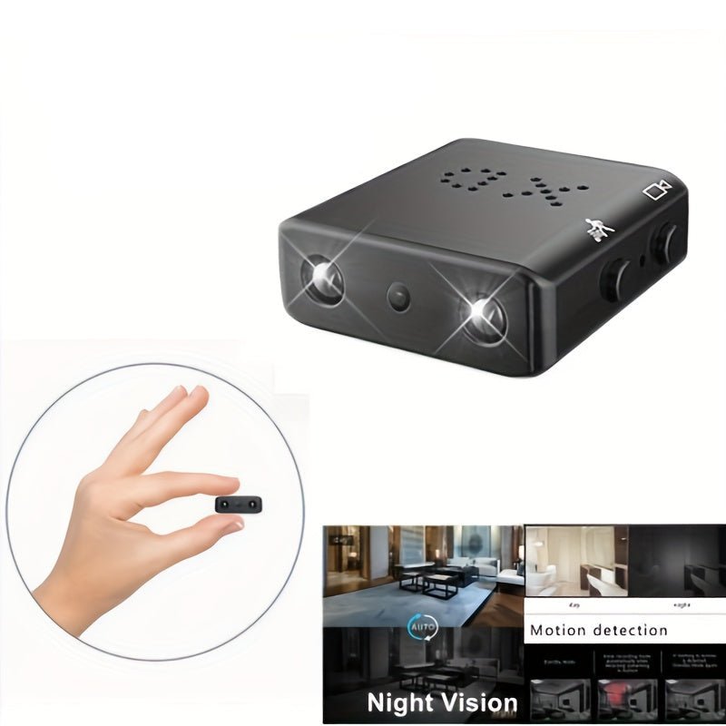 Compact HD Security Camera | Night Vision | Motion Alerts