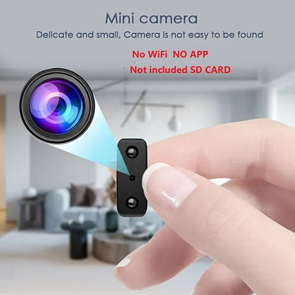 Compact HD Security Camera | Night Vision | Motion Alerts