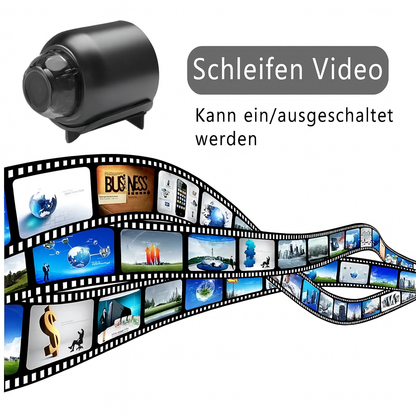 Wireless Mini Surveillance Camera with Night Vision and Motion Detection