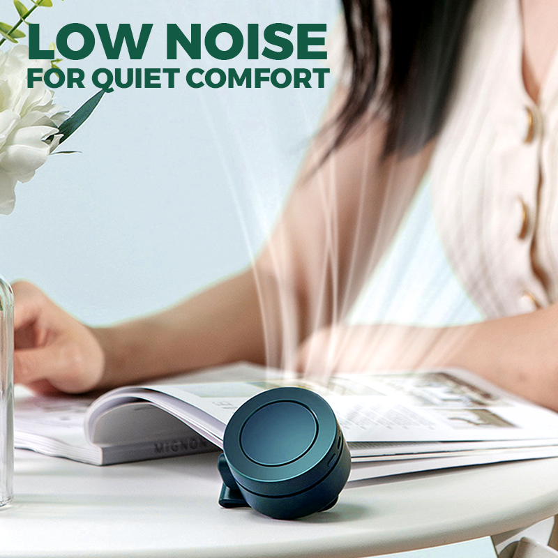 Portable Airflow Fan | Instant Cooling | Whisper Quiet with Three Settings