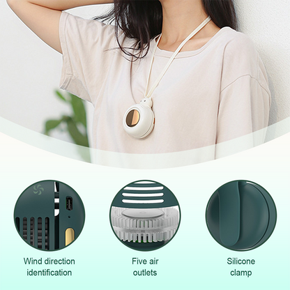 Portable Airflow Fan | Instant Cooling | Whisper Quiet with Three Settings