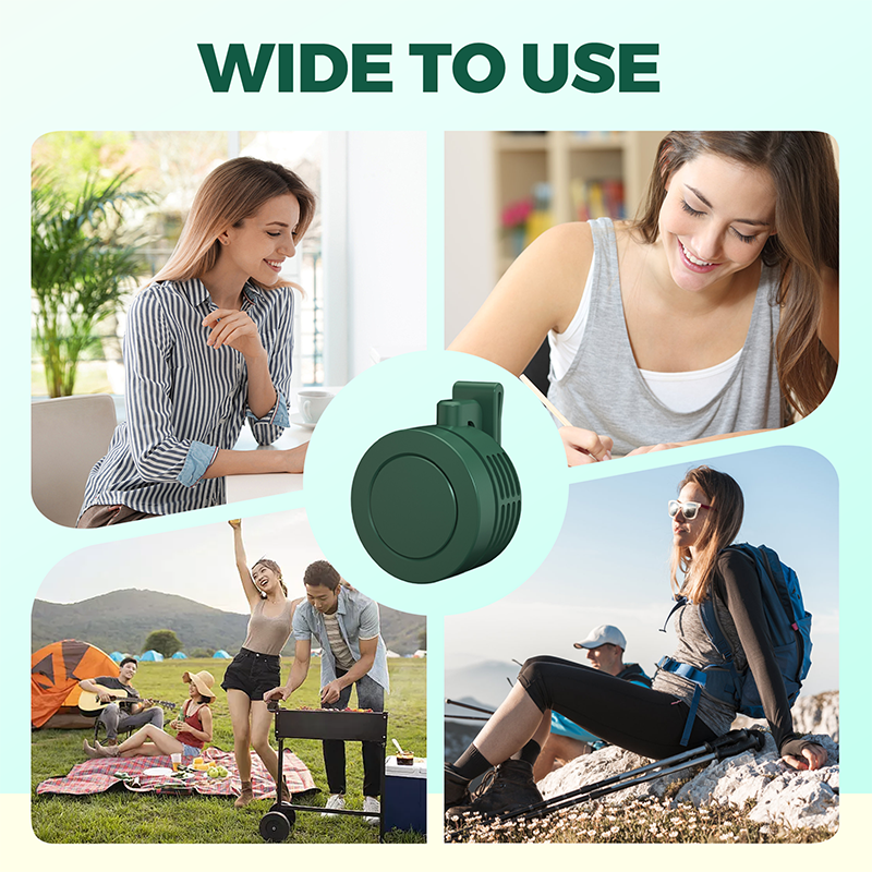 Portable Airflow Fan | Instant Cooling | Whisper Quiet with Three Settings